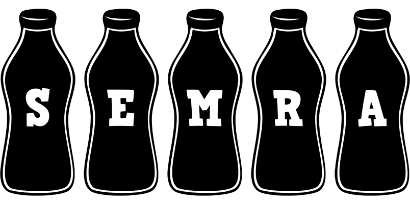 Semra bottle logo