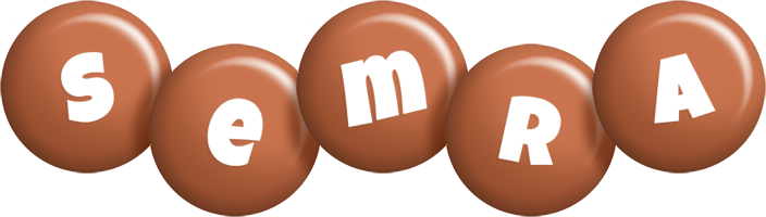 Semra candy-brown logo