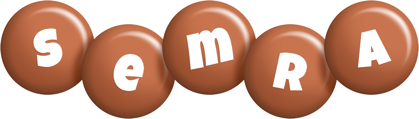 Semra candy-brown logo