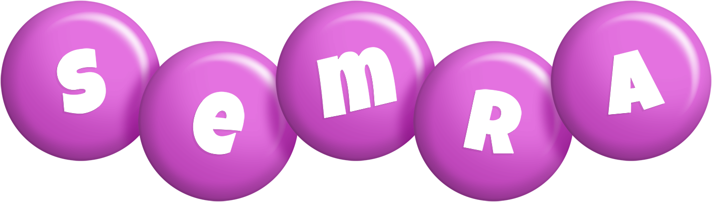 Semra candy-purple logo