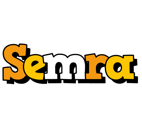 Semra cartoon logo
