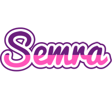 Semra cheerful logo