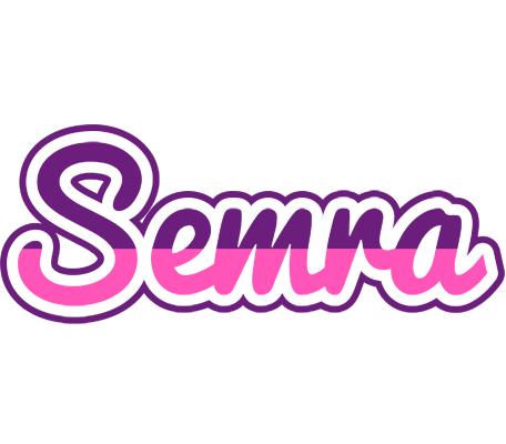 Semra cheerful logo