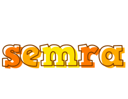 Semra desert logo