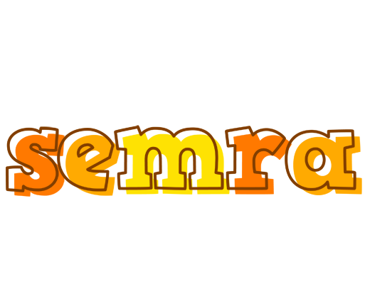 Semra desert logo