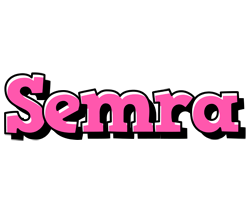 Semra girlish logo