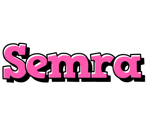 Semra girlish logo