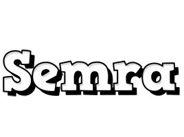 Semra snowing logo