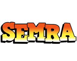 Semra sunset logo