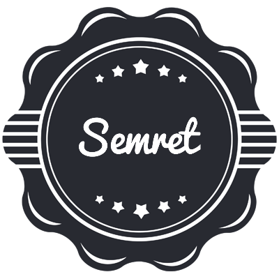 Semret badge logo