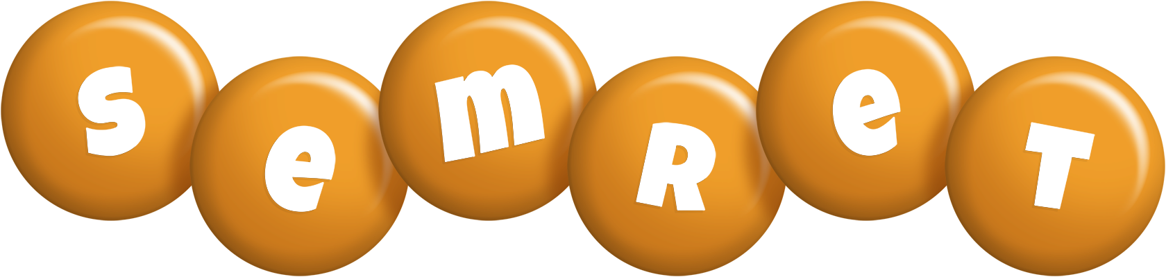 Semret candy-orange logo
