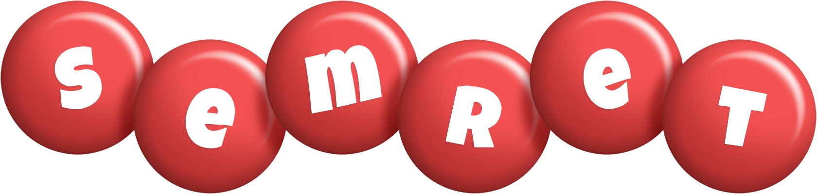 Semret candy-red logo