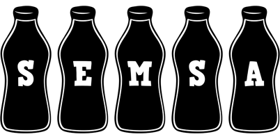 Semsa bottle logo