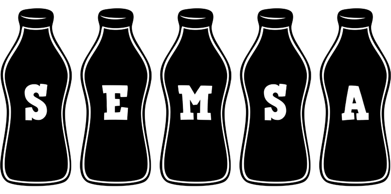 Semsa bottle logo