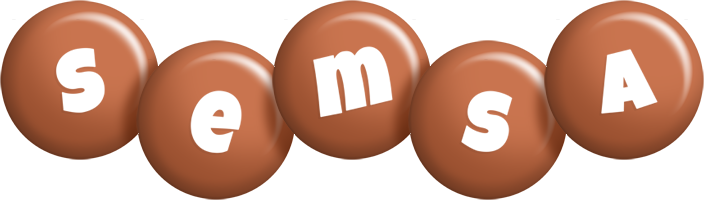 Semsa candy-brown logo