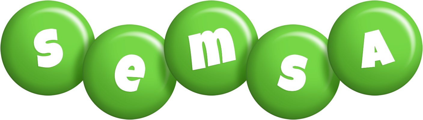 Semsa candy-green logo