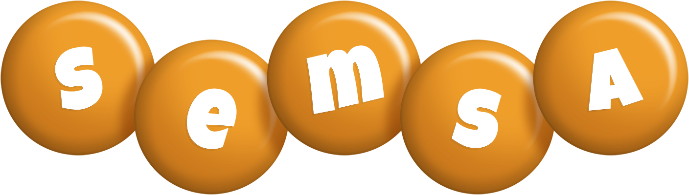 Semsa candy-orange logo