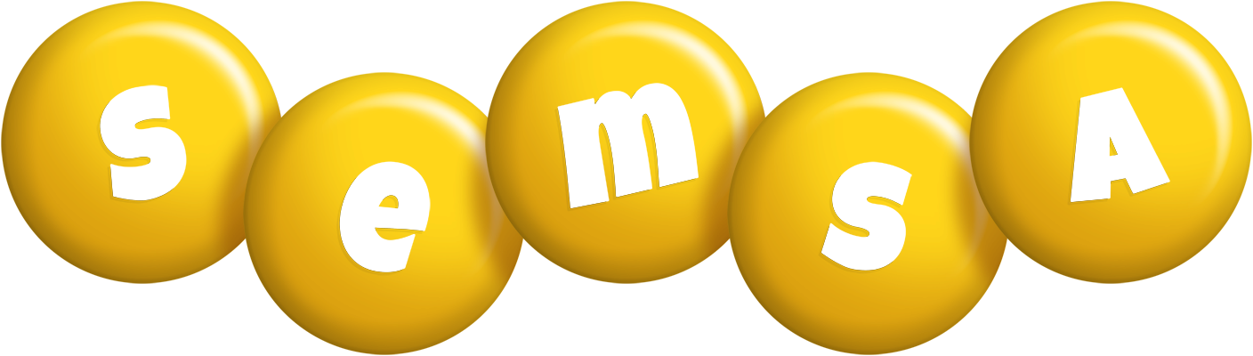 Semsa candy-yellow logo