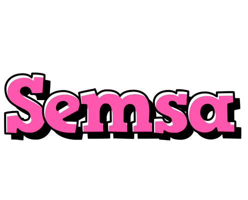Semsa girlish logo