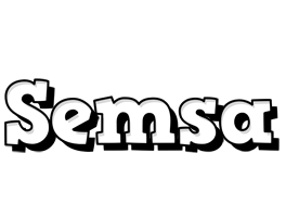 Semsa snowing logo