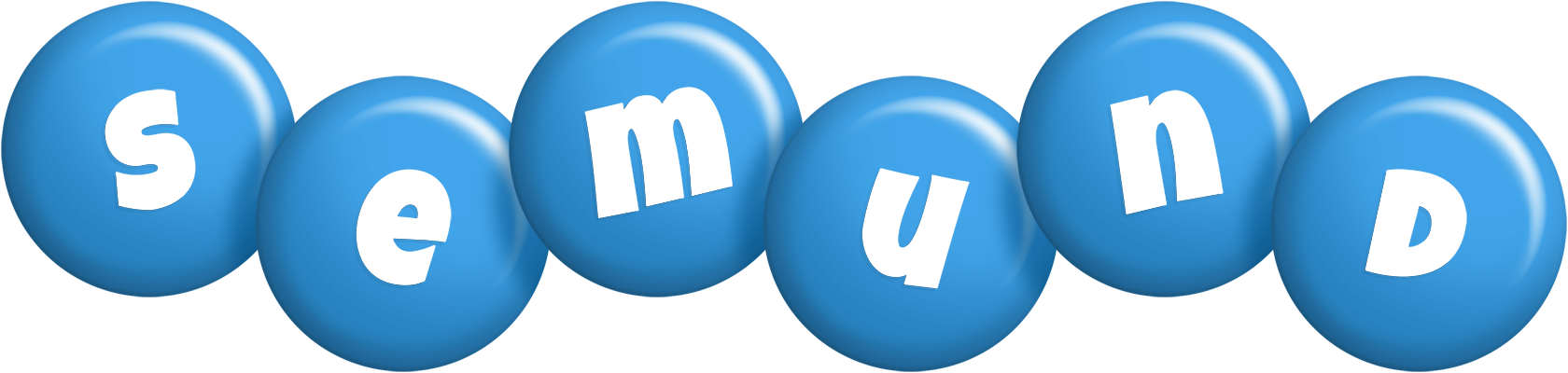 Semund candy-blue logo