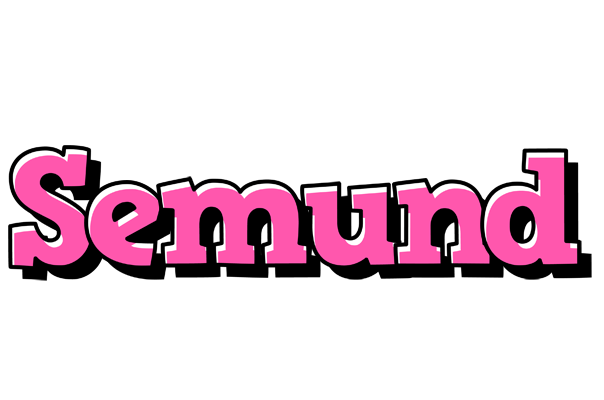 Semund girlish logo