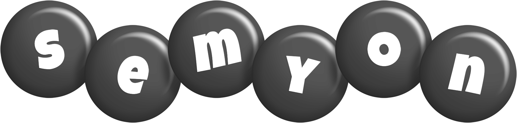 Semyon candy-black logo