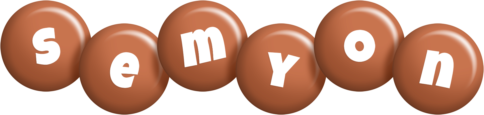 Semyon candy-brown logo