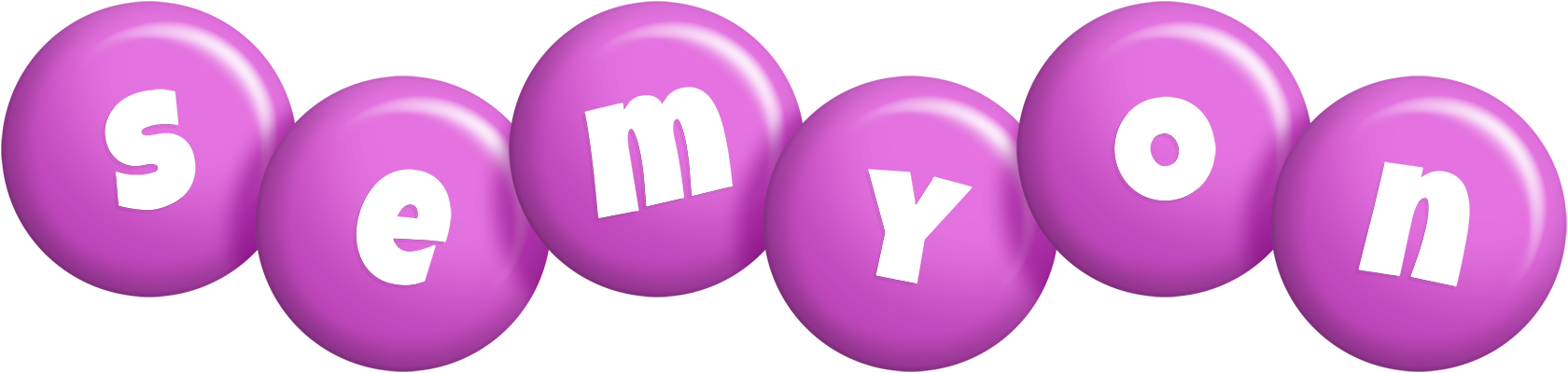 Semyon candy-purple logo