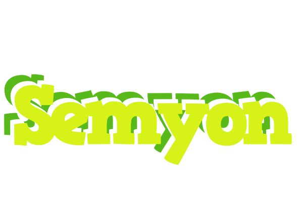 Semyon citrus logo