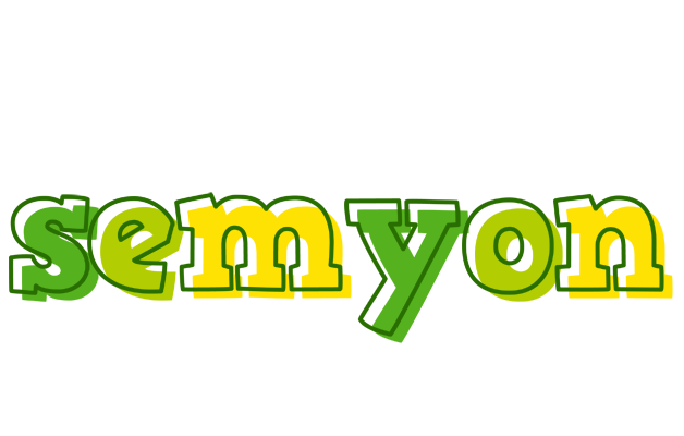 Semyon juice logo