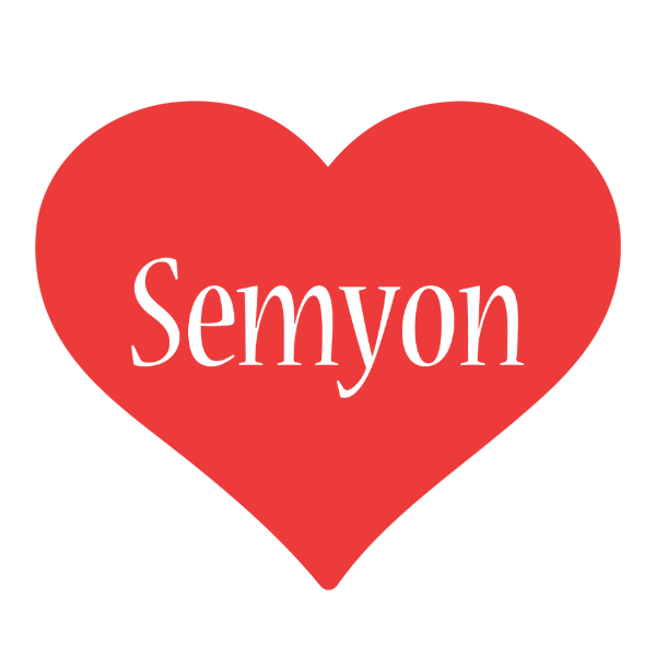 Semyon love logo