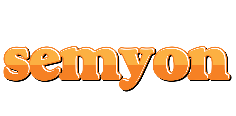 Semyon orange logo