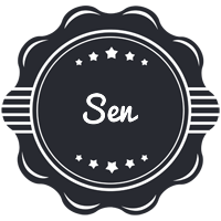 Sen badge logo