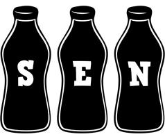 Sen bottle logo