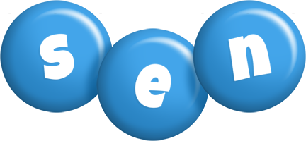 Sen candy-blue logo