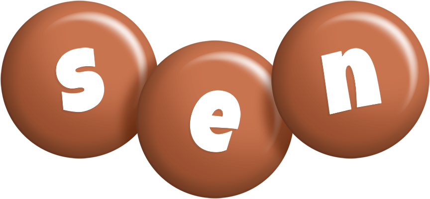 Sen candy-brown logo