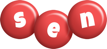 Sen candy-red logo