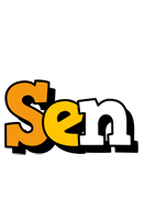 Sen cartoon logo