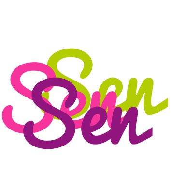 Sen flowers logo