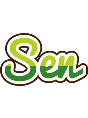 Sen golfing logo
