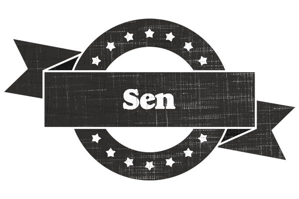 Sen grunge logo