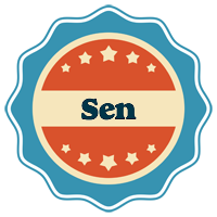 Sen labels logo