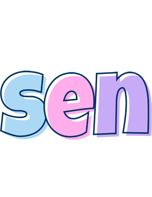 Sen pastel logo