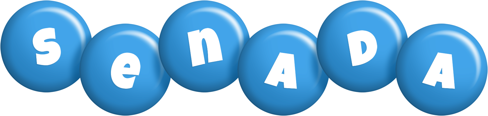 Senada candy-blue logo