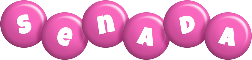 Senada candy-pink logo