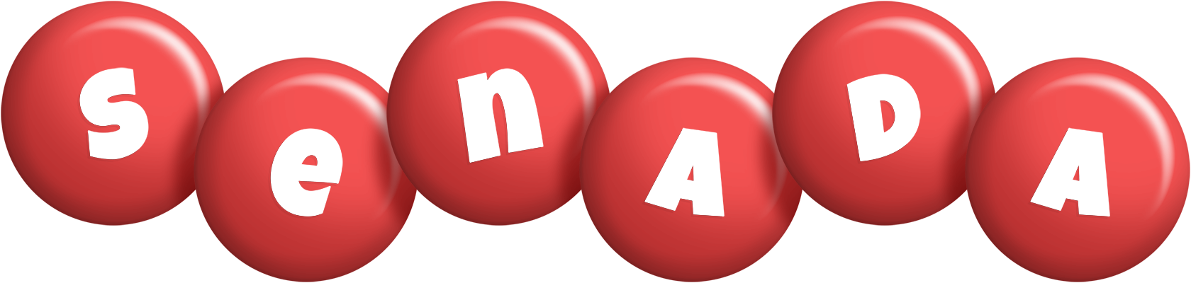 Senada candy-red logo