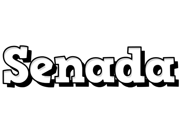 Senada snowing logo