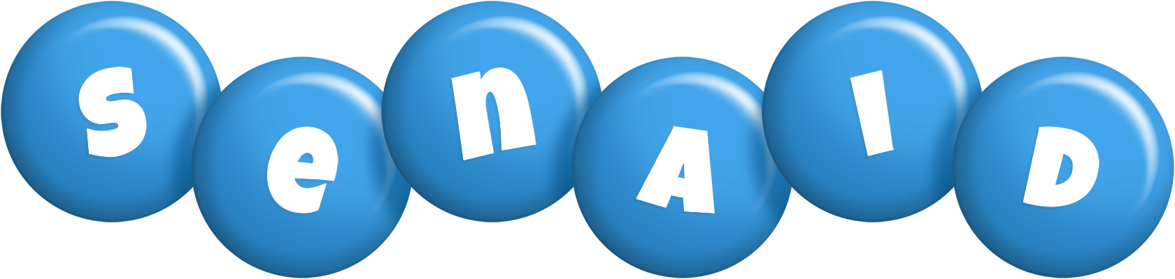 Senaid candy-blue logo