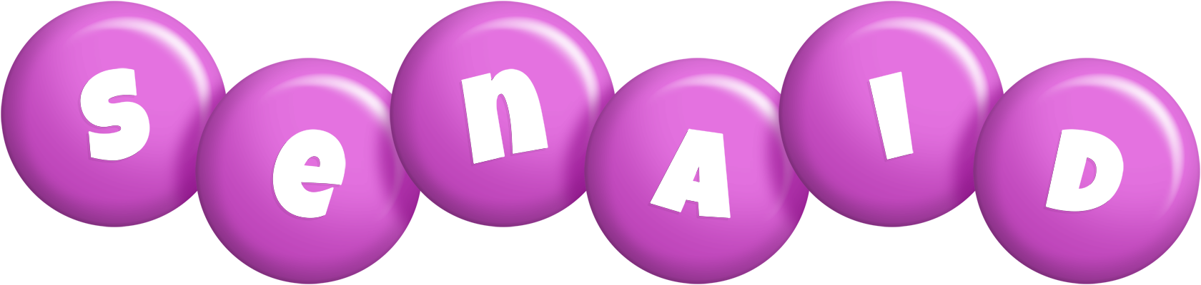 Senaid candy-purple logo